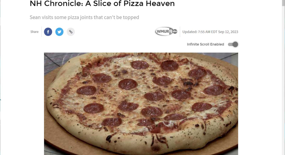 Anika's Pizza Featured on WMUR